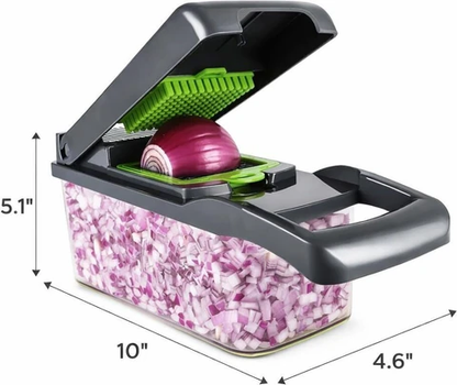SliceMaster™ - Cortador de Legumes (12 em 1)