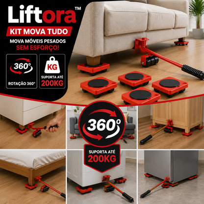 Liftora™ - Kit Mova Tudo para móveis
