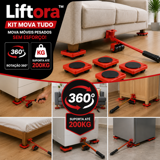 Liftora™ - Kit Mova Tudo para móveis