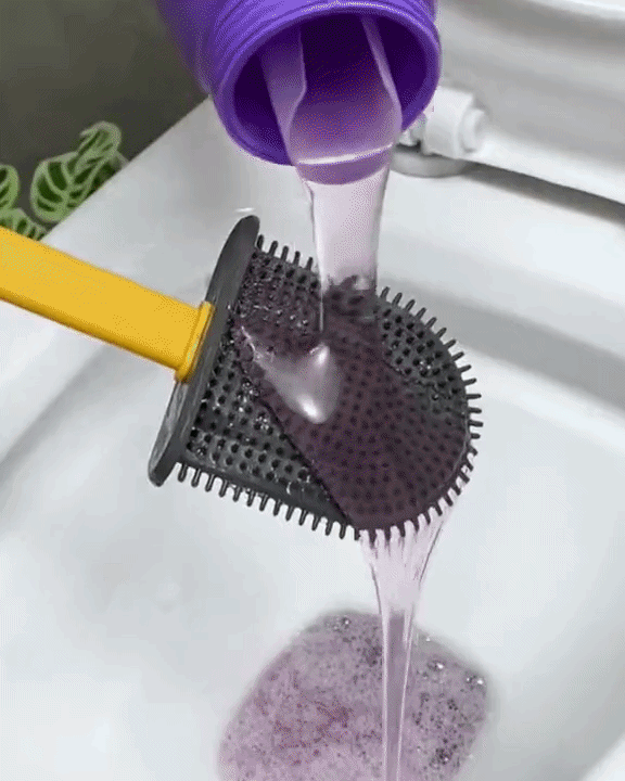 HygieneBrush™ - Escova Sanitária de Silicone