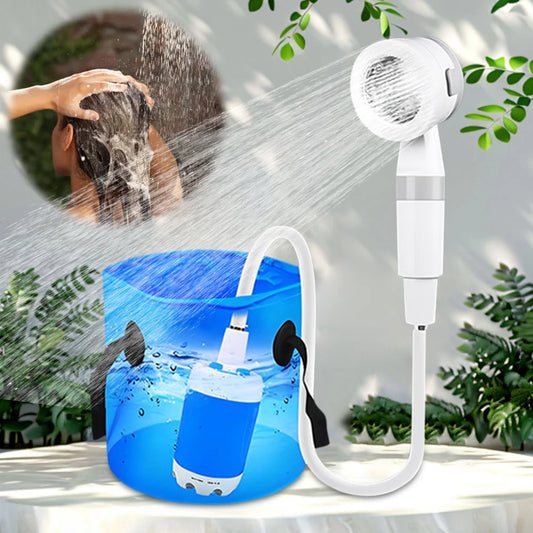 AquaJet™ - Chuveiro Elétrico Portátil 60w (Recarregável)