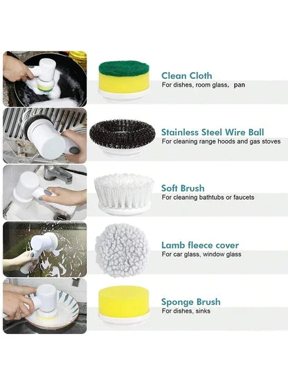 CleanSpin – Escova Elétrica Multifuncional