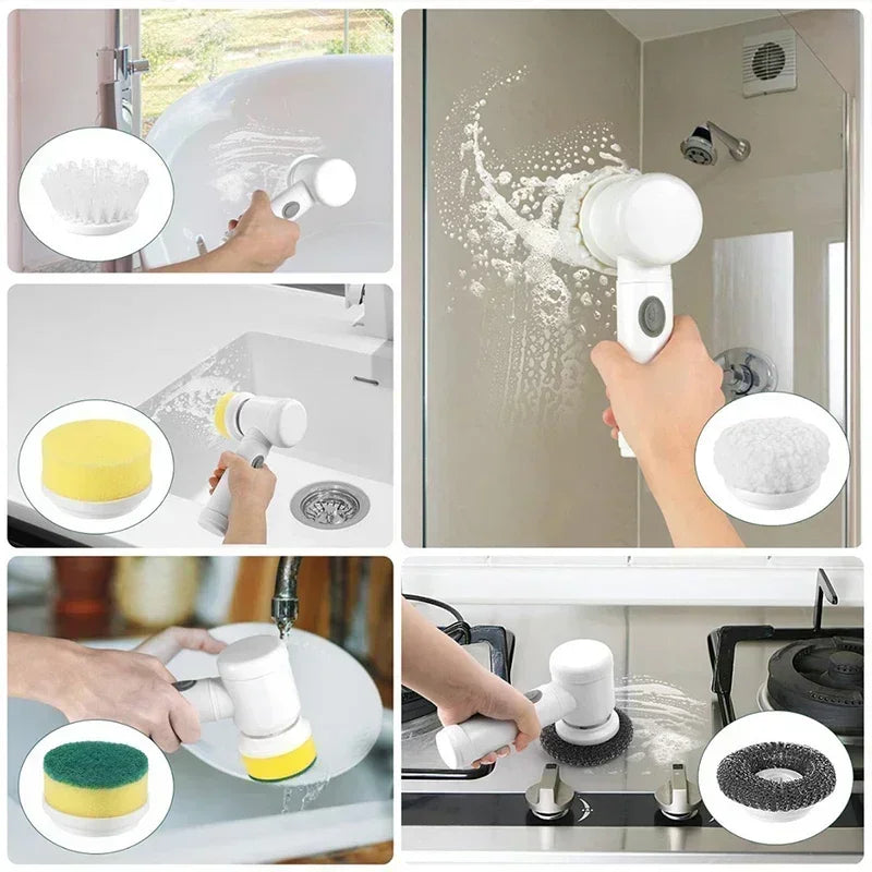 CleanSpin – Escova Elétrica Multifuncional