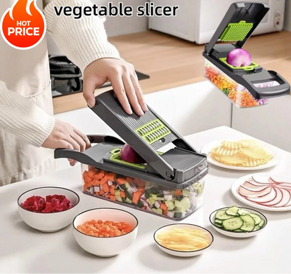 SliceMaster™ - Cortador de Legumes (12 em 1)